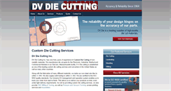 Desktop Screenshot of dvdiecutting.com